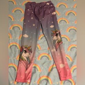PatPat Unicorn Print Ombre Leggings